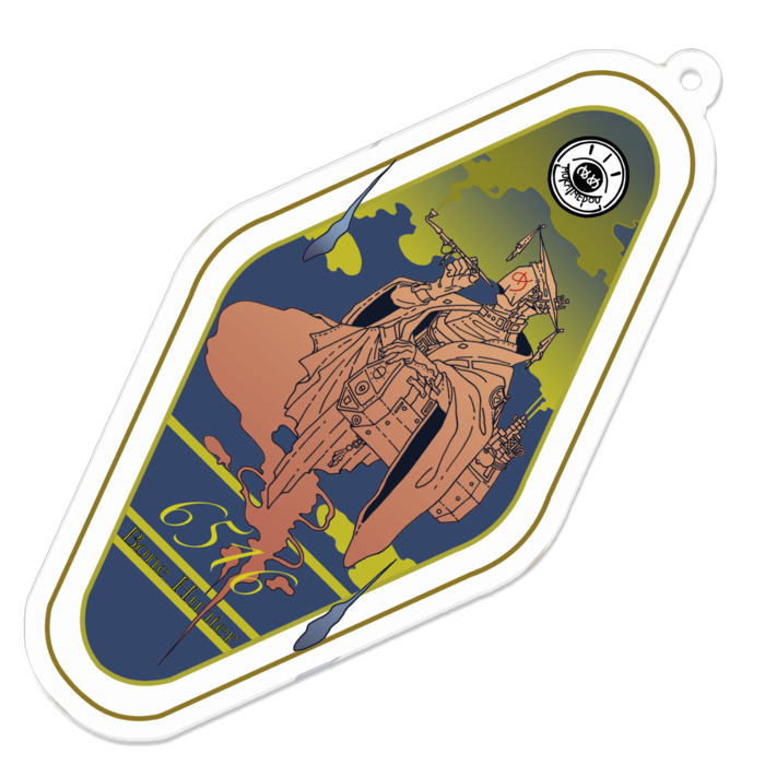 アクリルキーホルダー - 70 x 70 (mm)