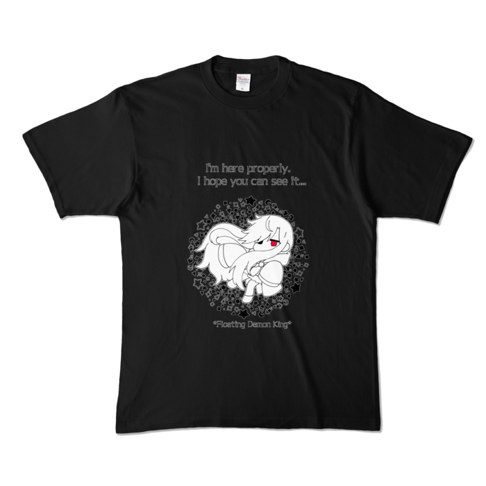 カラーTシャツ - XL - ブラック (濃色)