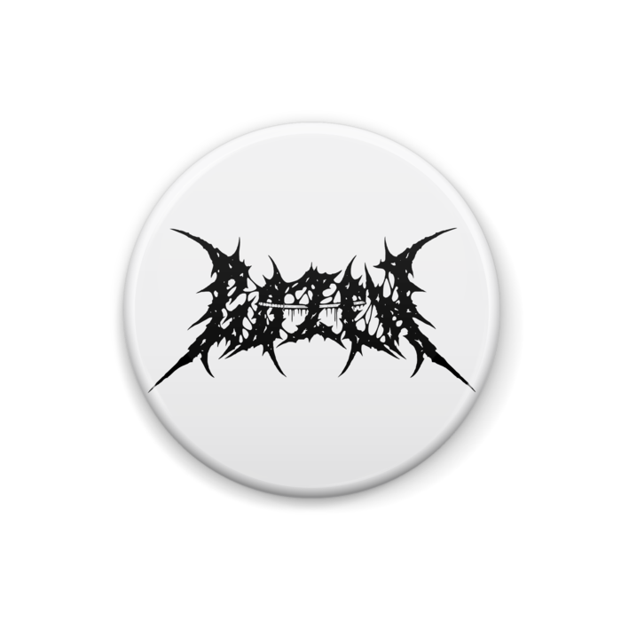Button Badges (Black Logo) - 25mm