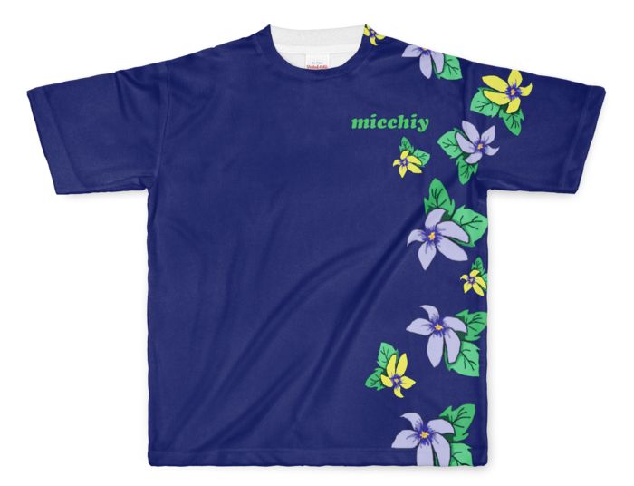 フルグラフィックTシャツ - L - 両面印刷