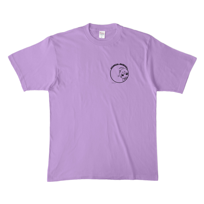カラーTシャツ(淡色) - XL - ライトパープル