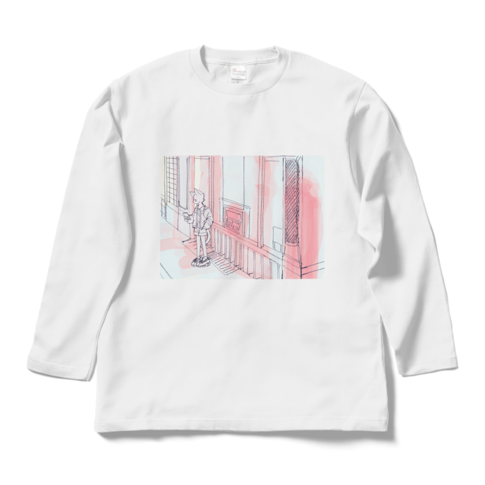 ロングスリーブTシャツ - L - ホワイト