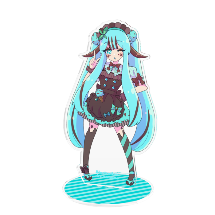 アクリルフィギュア - 160x160mm