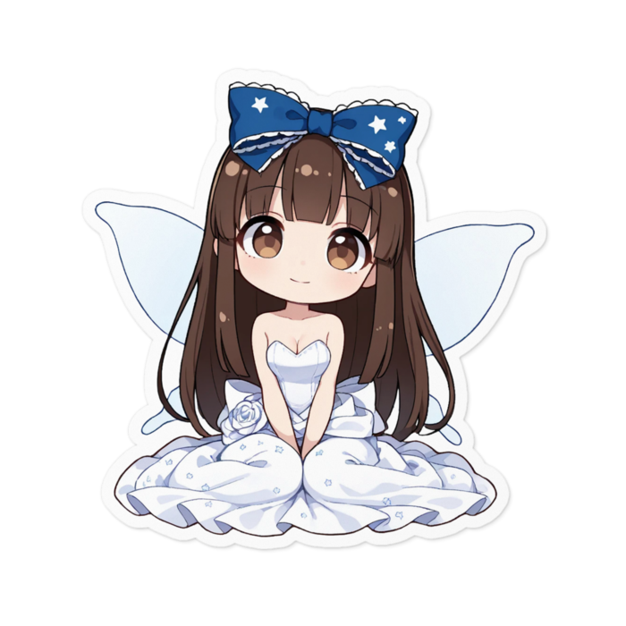 ステッカー - 100 x 100 (mm)(キャラのみ)