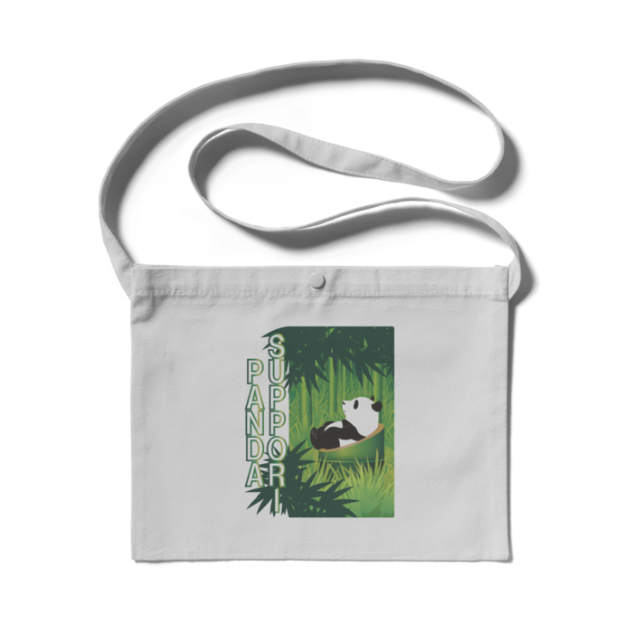 サコッシュ - 300 x 230 (mm)(1)　ライトグレー