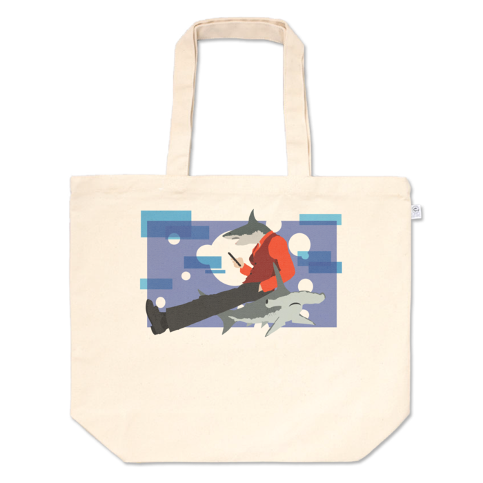 トートバッグ - L - プリント面積中