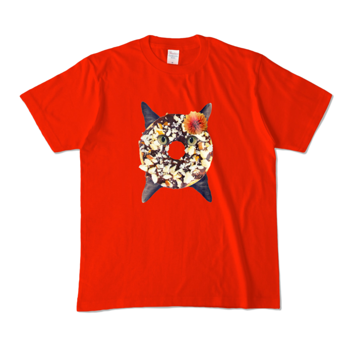 カラーTシャツ - M - レッド (濃色)