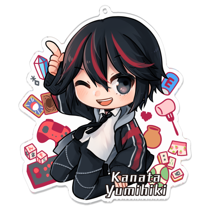 アクリルキーホルダー（コーティング） - 100 x 100 (mm)