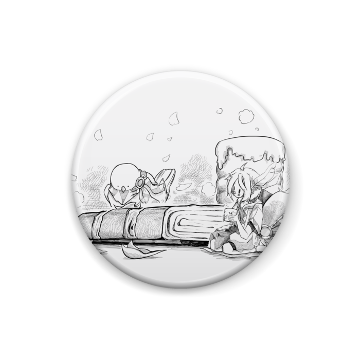 缶バッジ 小鳥族と卵のある食卓 25mm やぶつばめの止まり木 Booth 缶バッジ 小鳥族と卵のある食卓 25mm やぶつばめの止まり木 Booth