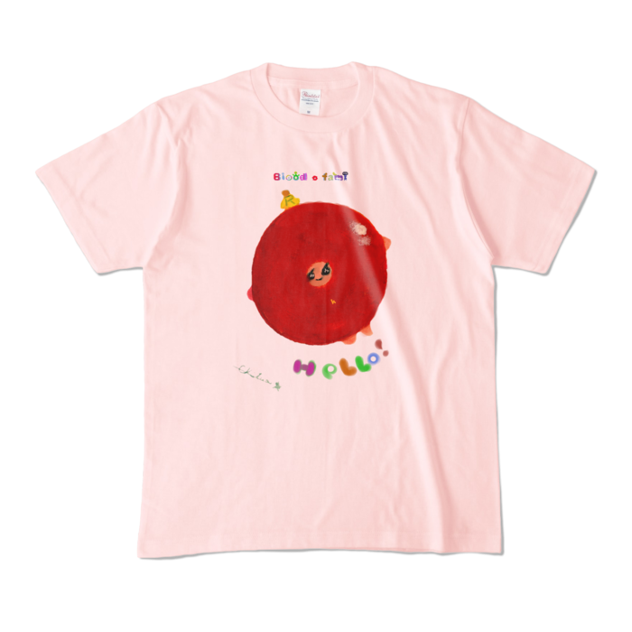 カラーTシャツ - M - ライトピンク (淡色)