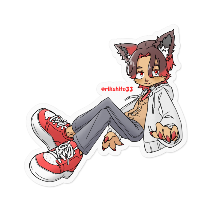 ステッカー - 100 x 100 (mm)