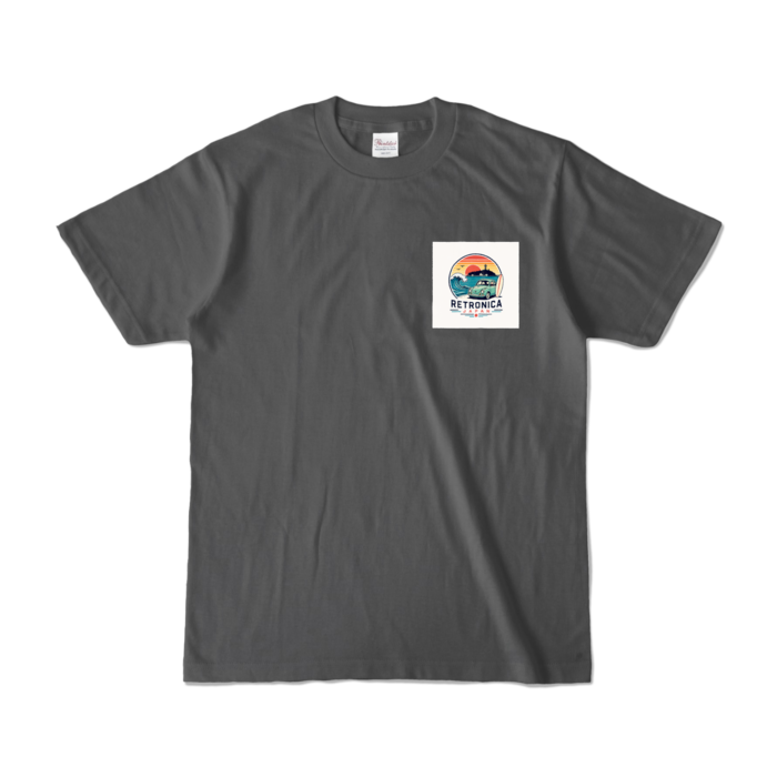 カラーTシャツ - S - チャコール (濃色)