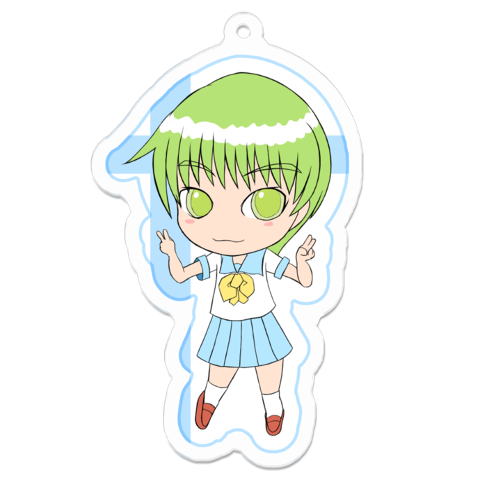 アクリルキーホルダー - 70 x 70 (mm)