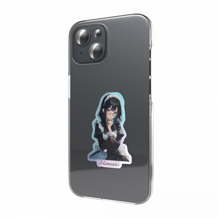 オーロラスマホステッカー - 縦