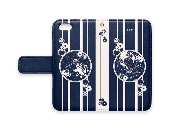手帳型iPhoneケース - iPhone 5 / 5s / SE - ストラップ穴 あり