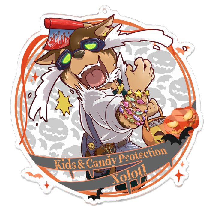 アクリルキーホルダー - 100 x 100 (mm)