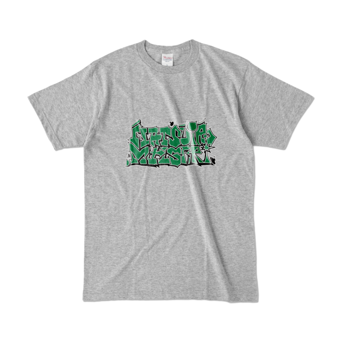 カラーTシャツ - L - 杢グレー