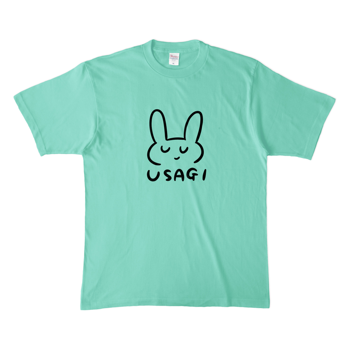 カラーTシャツ(淡色) - XL - アイスグリーン