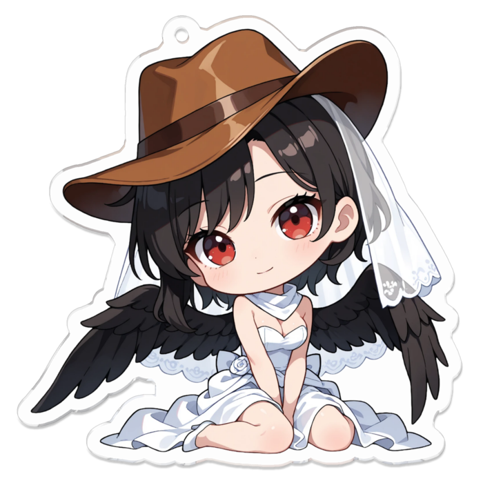 アクリルキーホルダー - 70 x 70 (mm)(キャラのみ)