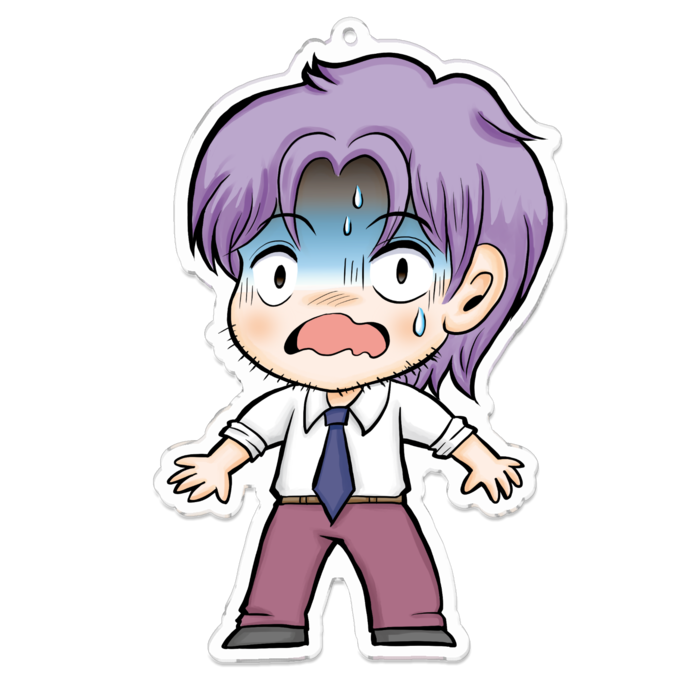 アクリルキーホルダー - 100 x 100 (mm)