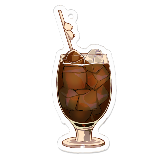 アクリルキーホルダー - 70 x 70 (mm)