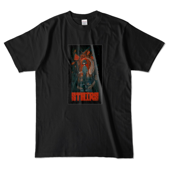 カラーTシャツ - L - ブラック (濃色)
