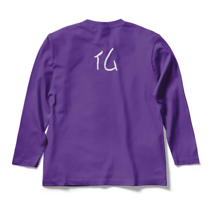 ロングスリーブTシャツ - M - パープル