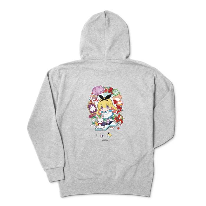 ジップパーカー - XL - 杢グレー