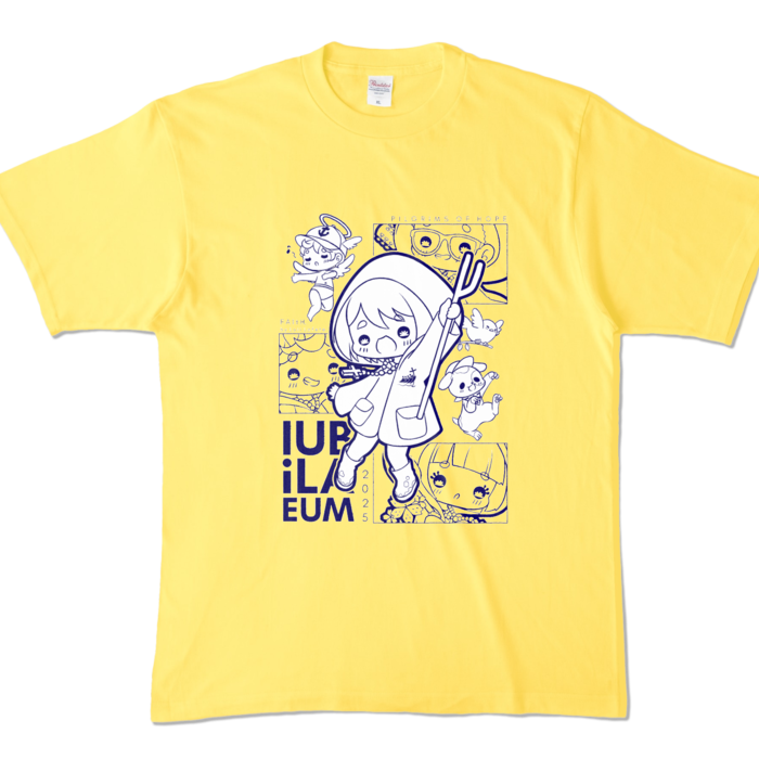 カラーTシャツ - XL - イエロー (濃色)