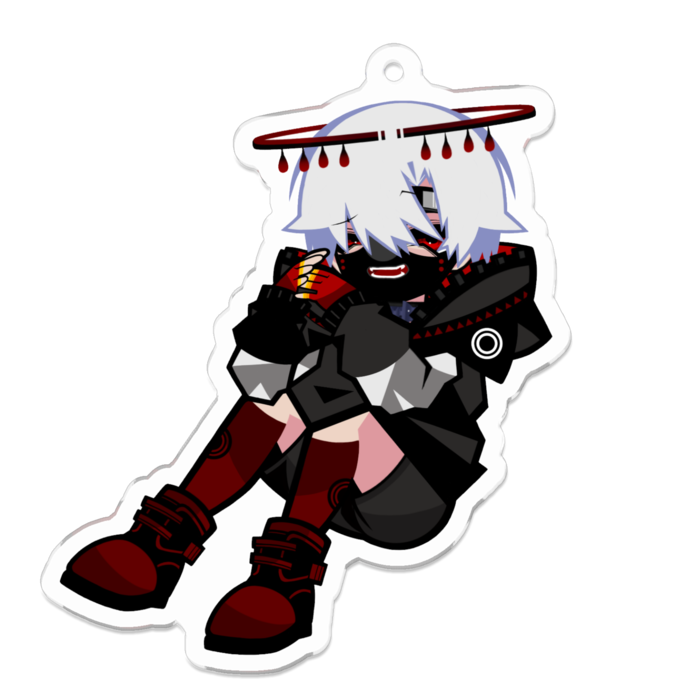 アクリルキーホルダー - 70 x 70 (mm)