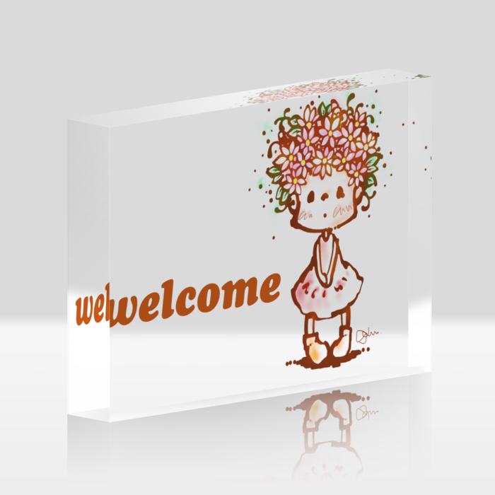 アクリルブロック - 148x100mm