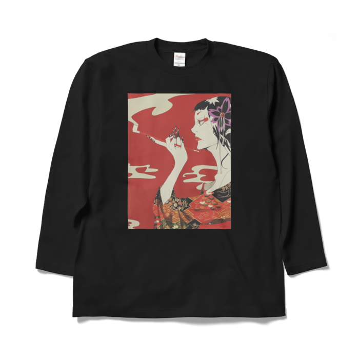 ロングスリーブTシャツ - XL - ブラック
