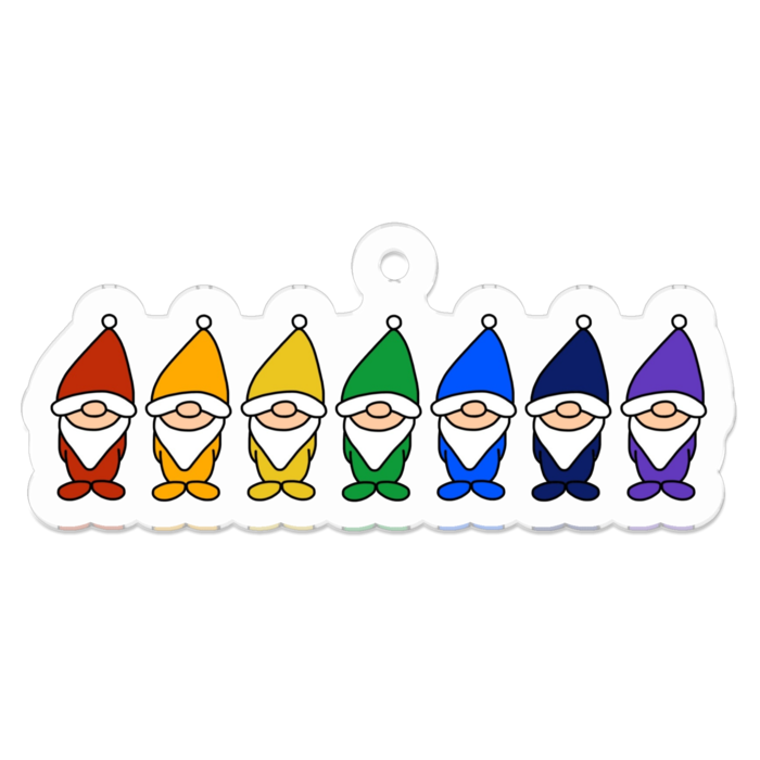 アクリルキーホルダー - 50 x 50 (mm)