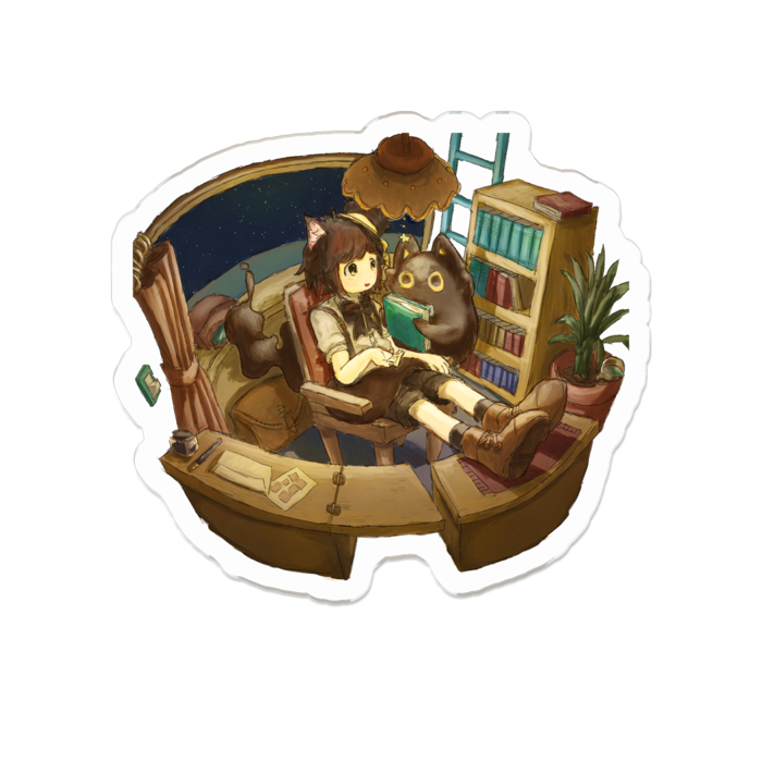 アクリルバッジ - 50 x 50 (mm)