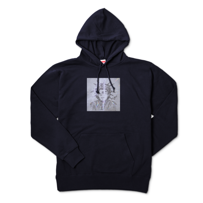 パーカー - XL - ネイビー