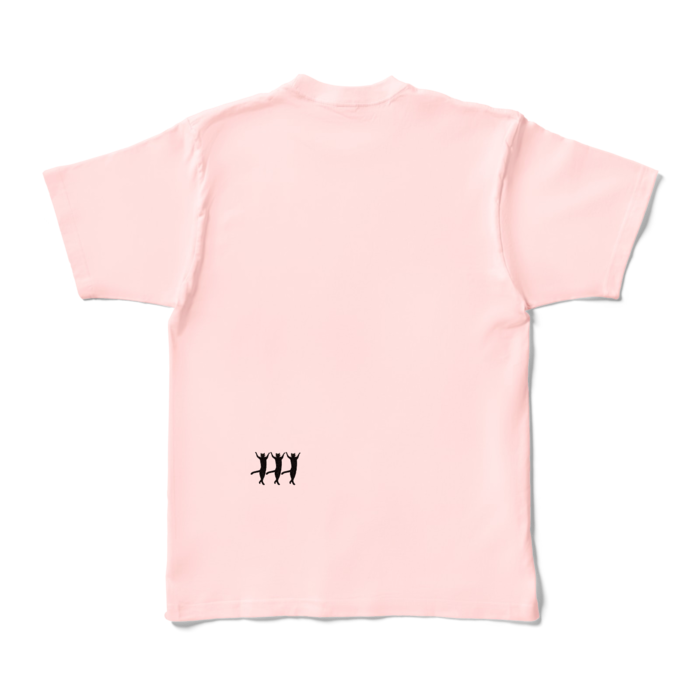 カラーTシャツ - XL - ライトピンク (淡色)(1)