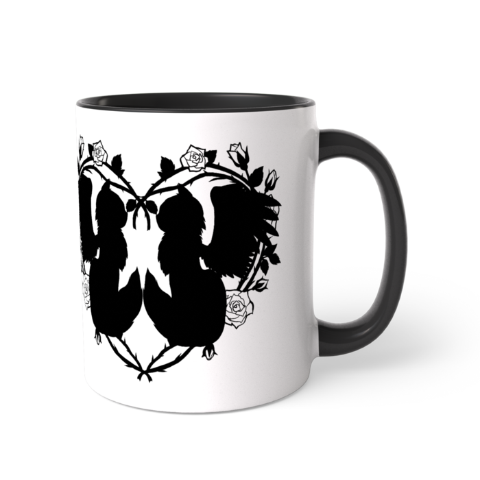 ツートンカラーマグカップ - 直径 8.2cm / 高さ 9.5cm