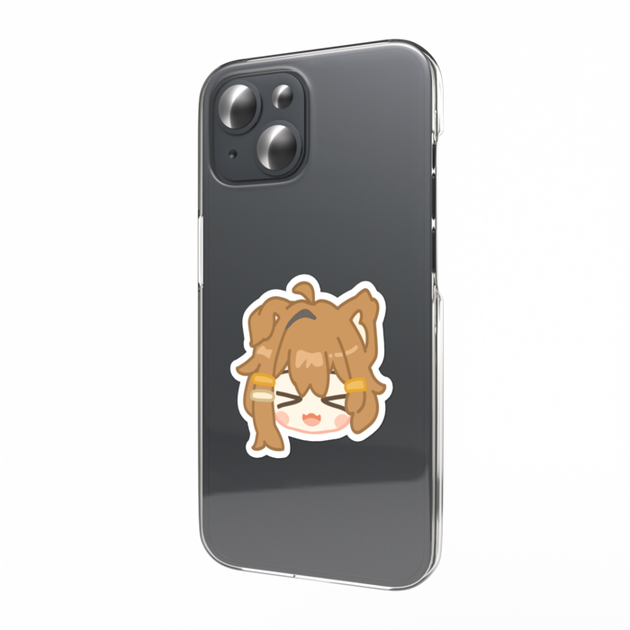 スマホステッカー - W55 × H91mm 以内【まめひなた②】