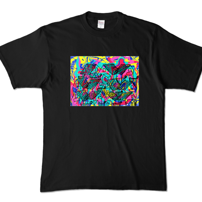 カラーTシャツ - XL - ブラック (濃色)