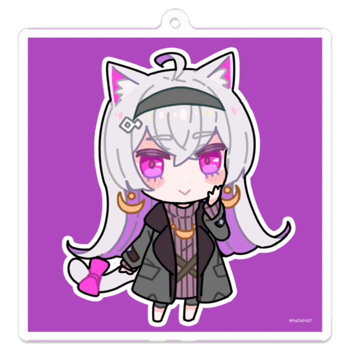 アクリルキーホルダー - 70 x 70 (mm)