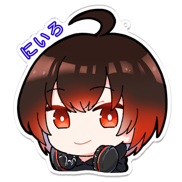アクリルキーホルダー - 100 x 100 (mm)