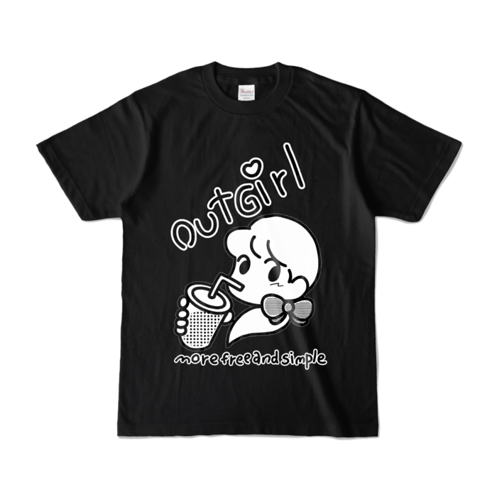 カラーTシャツ - S - ブラック (濃色)