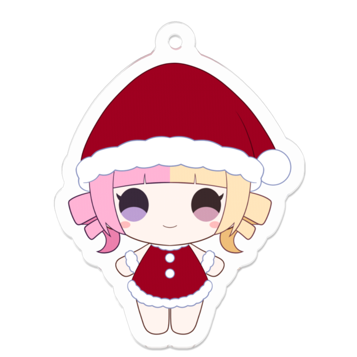 アクリルキーホルダー - 50 x 50 (mm) S