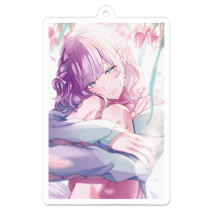 アクリルキーホルダー - 70 x 70 (mm)