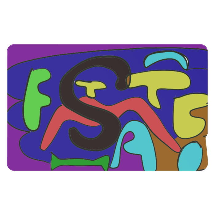 ICカードステッカー - 約85.7 × 53.9mm