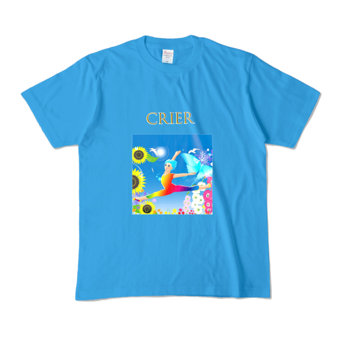 カラーTシャツ - M - ターコイズ (濃色)