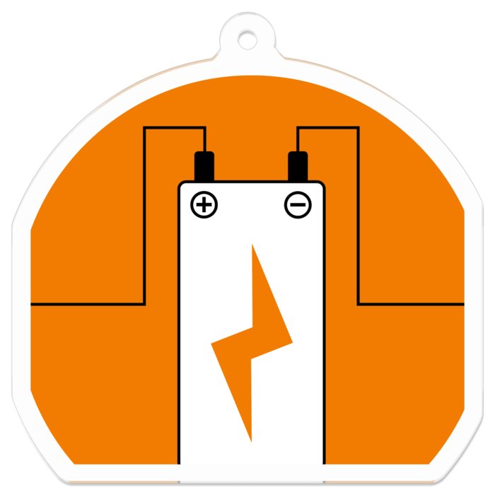 アクリルキーホルダー - 50 × 50 (mm)