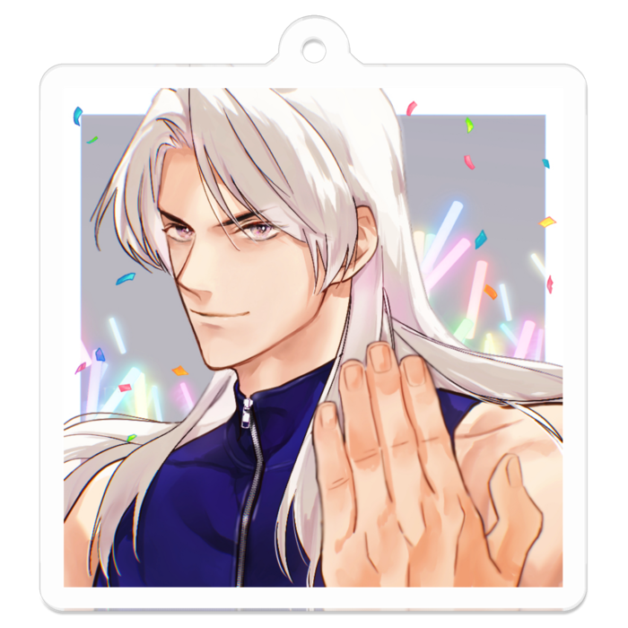 アクリルキーホルダー - 50 x 50 (mm)