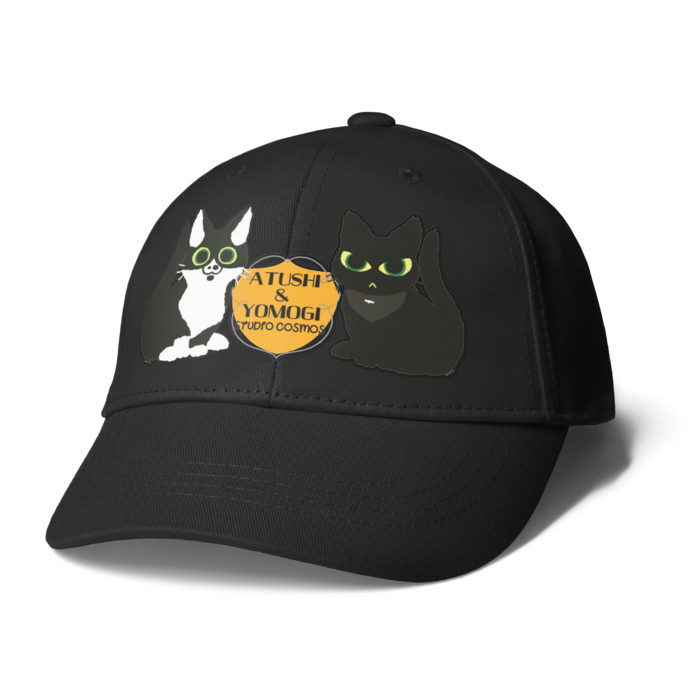 キャップ - ブラック