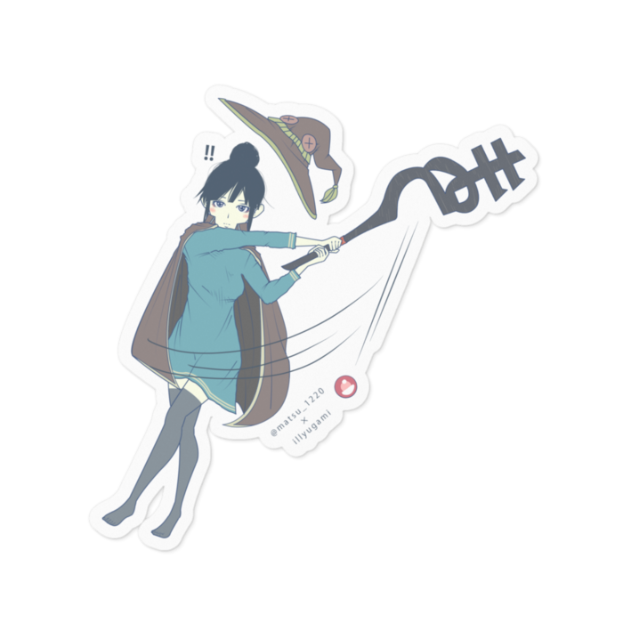 ステッカー - 100 x 100 (mm)